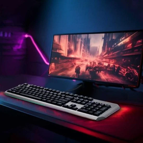 Porodo Gaming Mechanical Gaming Keyboard High-Grade Metal Build
